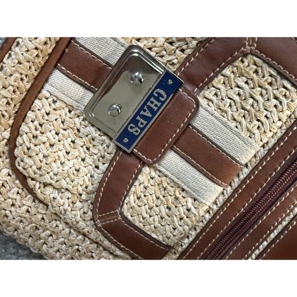 Chaps  Vintage woven material crossbody purse - Picture 4 of 14